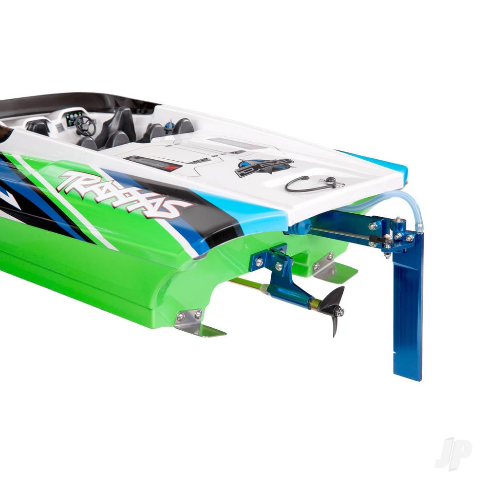 GreenX DCB M41 Widebody 1:10 40in Brushless Electric Catamaran Race Boat (+ TQi 2-ch, TSM, VXL-6s Marine, Velineon 540XL)-10
