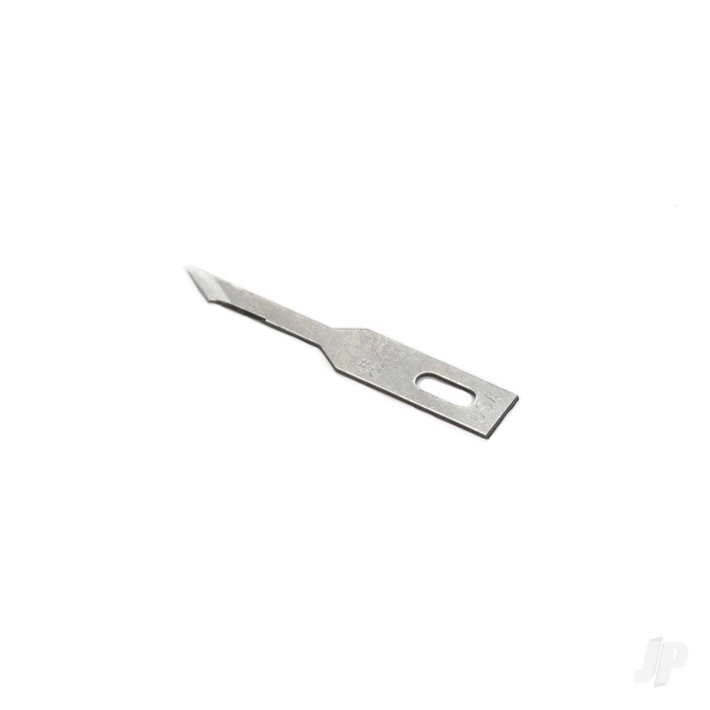 #6 Micro Stencil Blade, Shank 0.25" (0.58 cm) (5 pcs) (Carded)-3