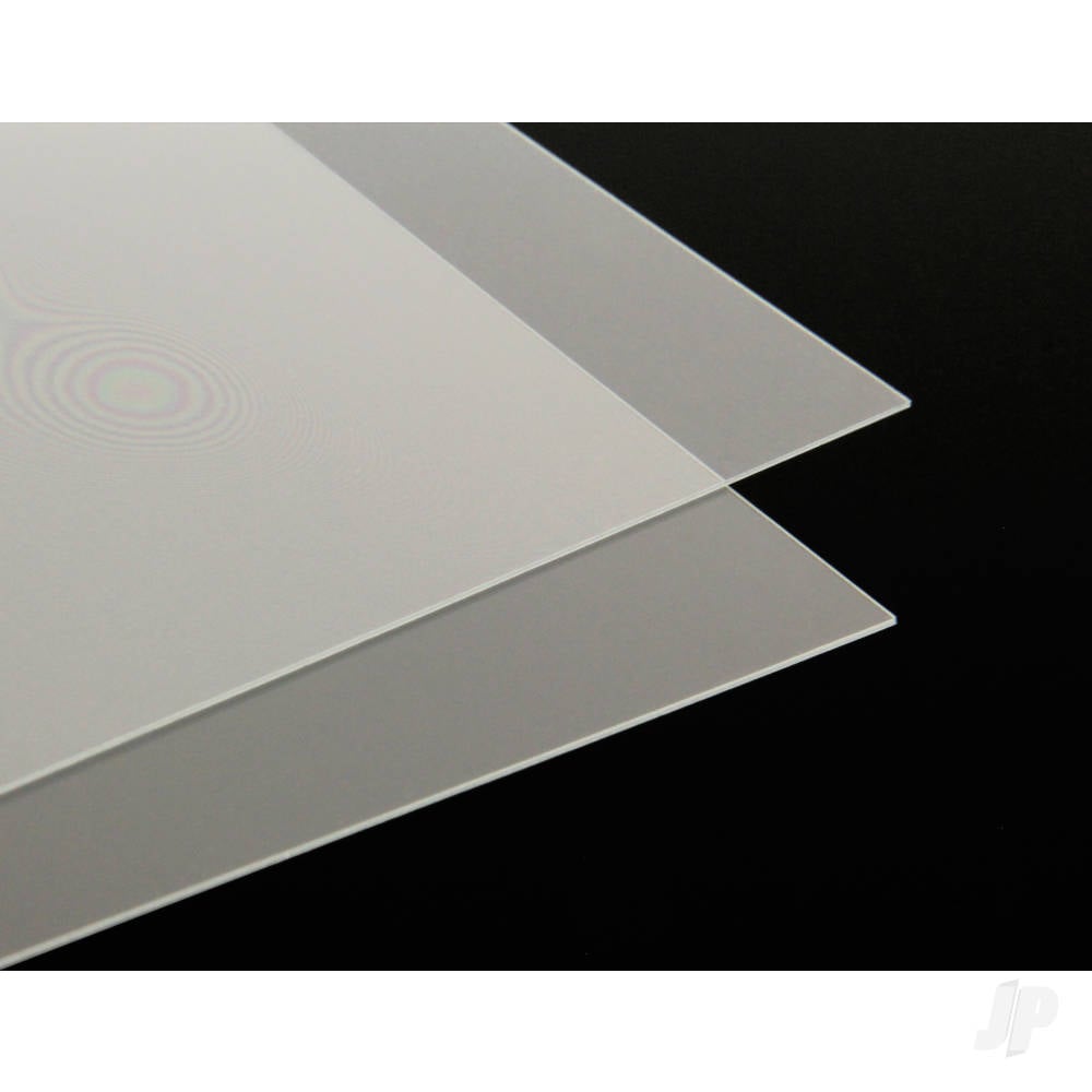 9x12in Plastiglaze Clear 20Thou. (.50mm) (15 pcs)