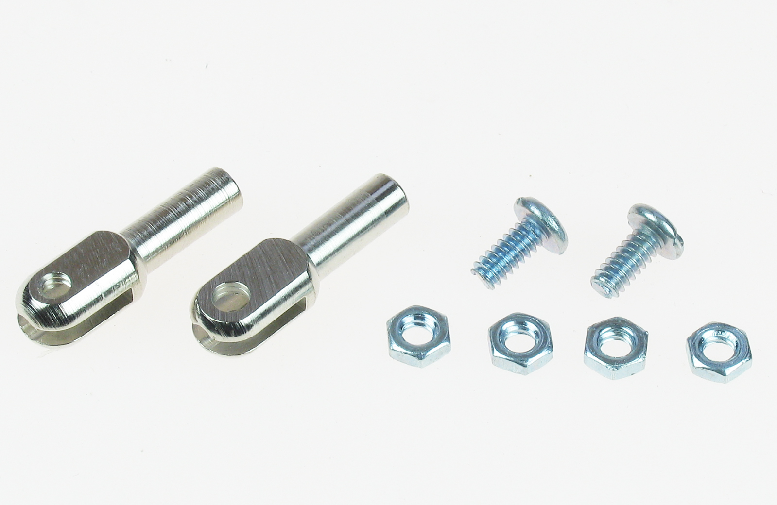 4-40 Steel Solder Rod Ends (2 pcs per package)
