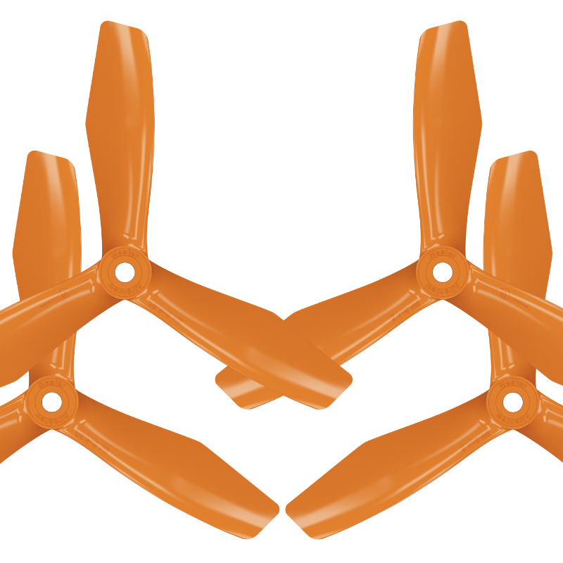 6x4.5 BN 3-Blade FPV Propeller Set x4 Orange