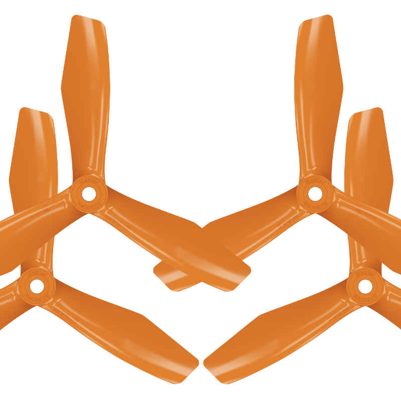 5x4.5 BN 3-Blade FPV Propeller Set x4 Orange
