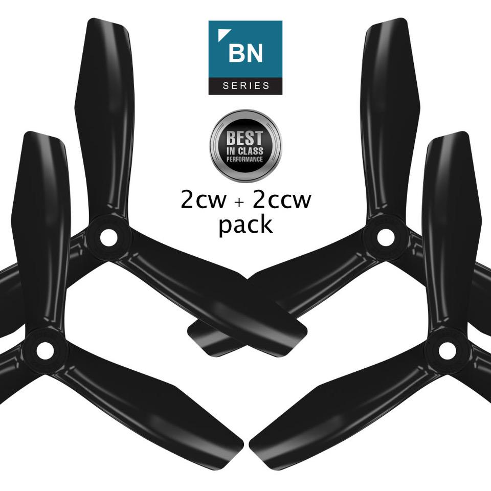5x4.5 BN 3-Blade FPV Propeller Set x4 Black-2