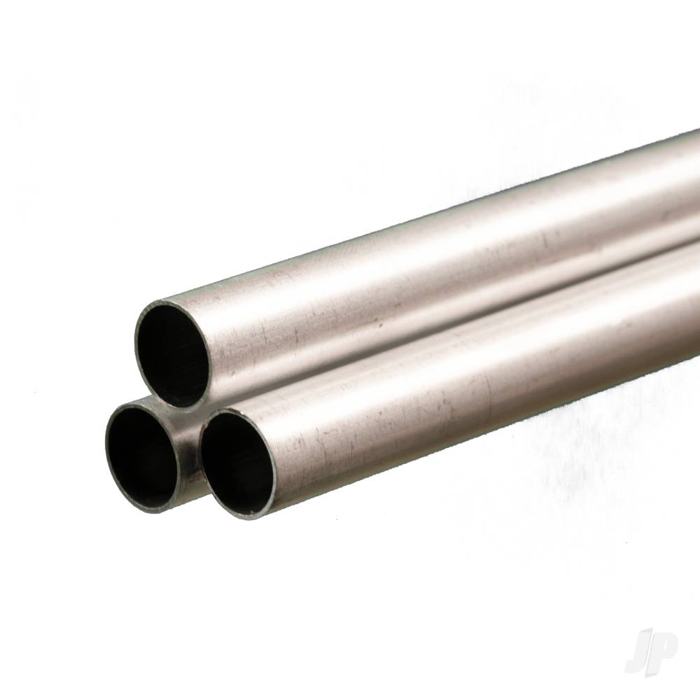 1/2in Aluminium Round Tube, .016in Wall (36in long)