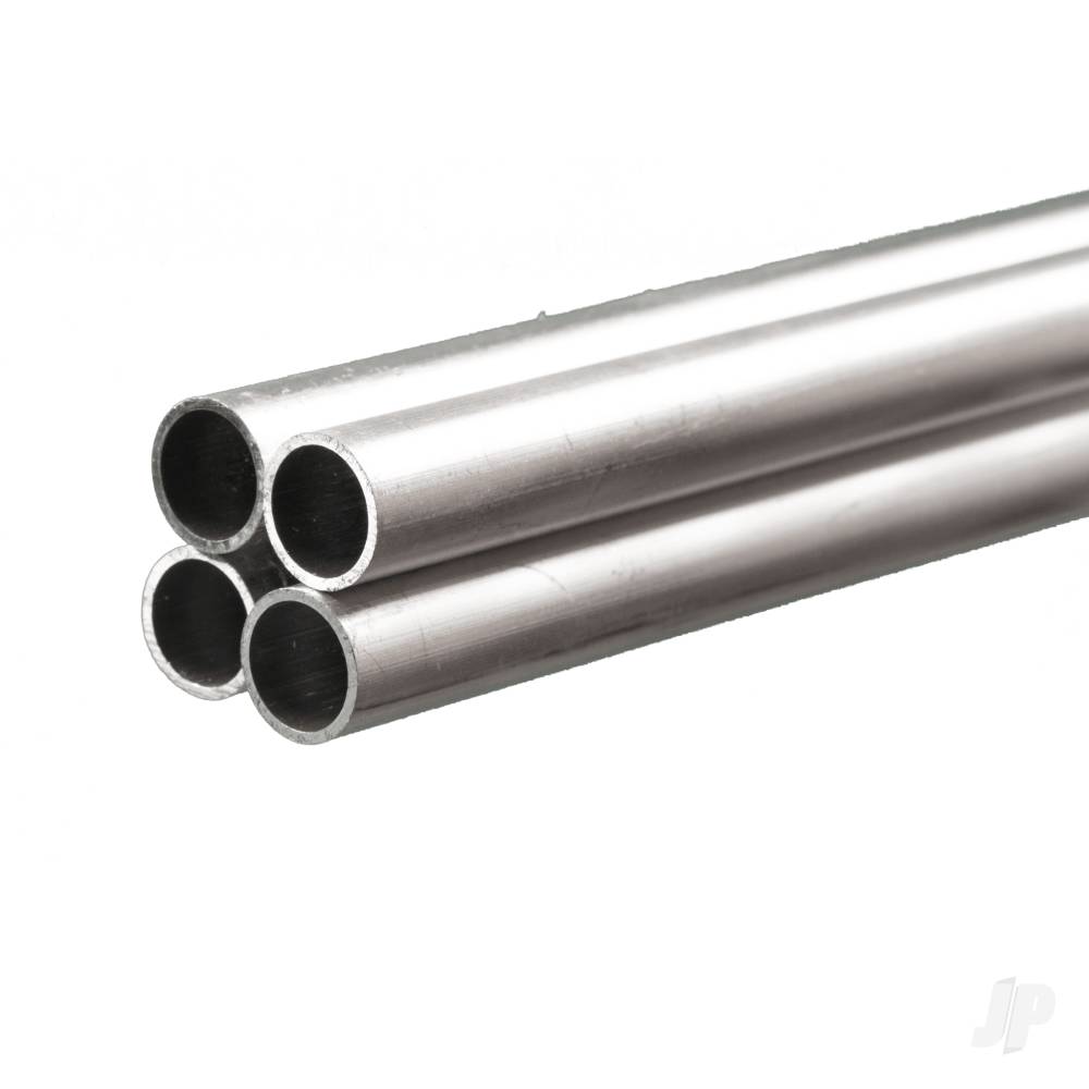 3/8xin Aluminium Round Tube, .016in Wall (36in long) (Bulk Pack of 4 Items)
