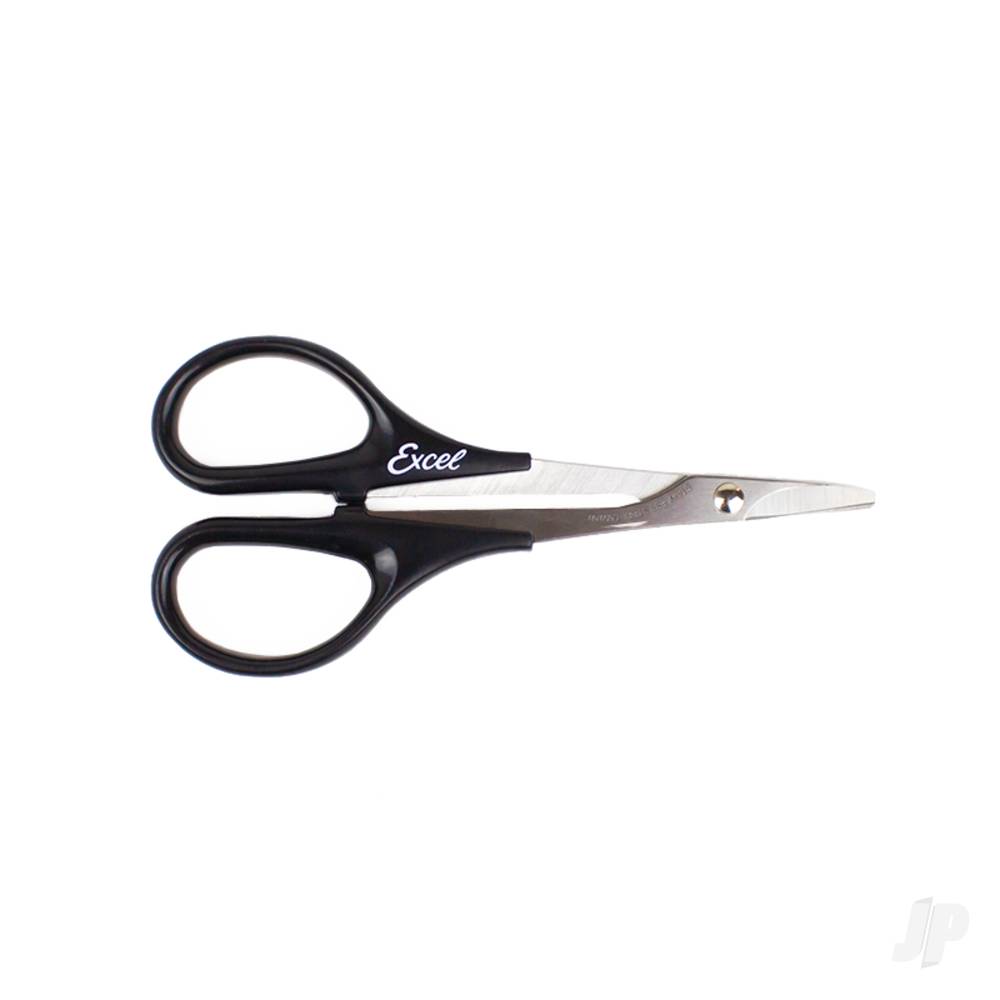 5.5in Lexan Stainless Steel Scissors, Curved (Carded)-3