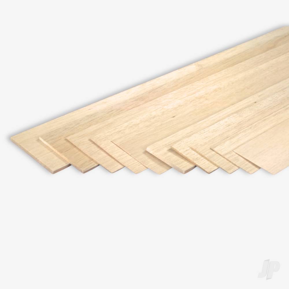 1/2in x 3in Sheet Balsa (36in long)