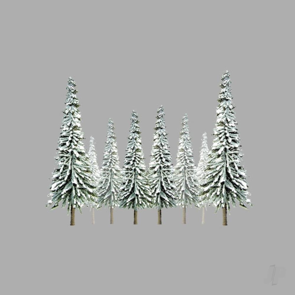 Scenic Snow Pine, 1in to 2in, Z-Scale, (55 per pack)-2