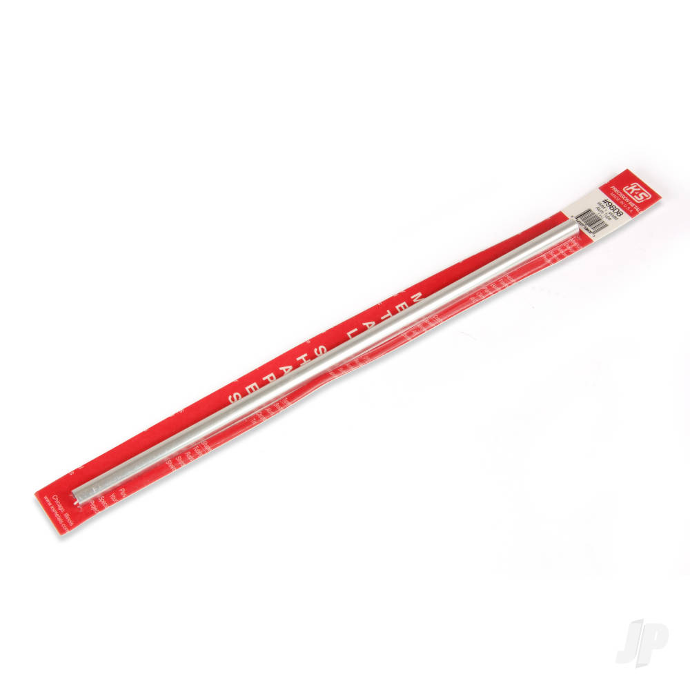 9mm Aluminium Round Tube, .45mm Wall (300mm long)-3