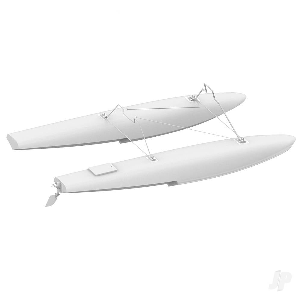 2m Cessna-182 Red (PNP 6S + Floats)-8