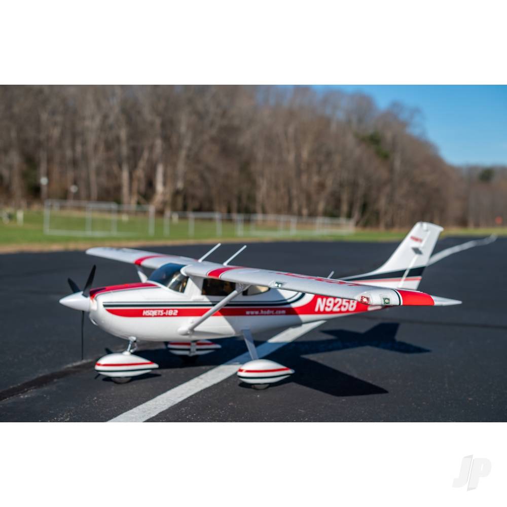 2m Cessna-182 Red (PNP 6S + Floats)-12