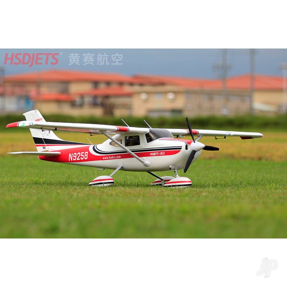 2m Cessna-182 Red (PNP 6S + Floats)-17