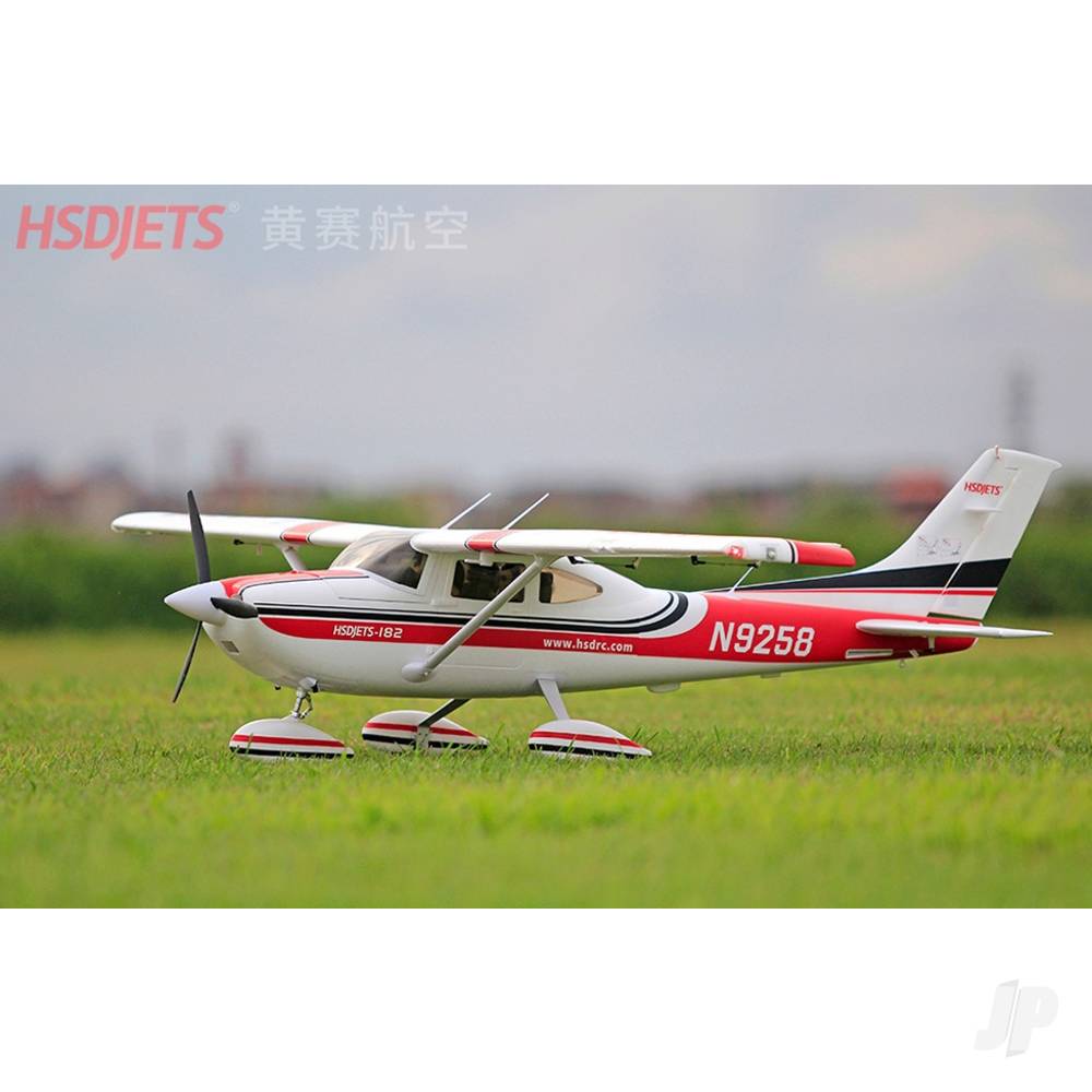 2m Cessna-182 Red (PNP 6S + Floats)-18