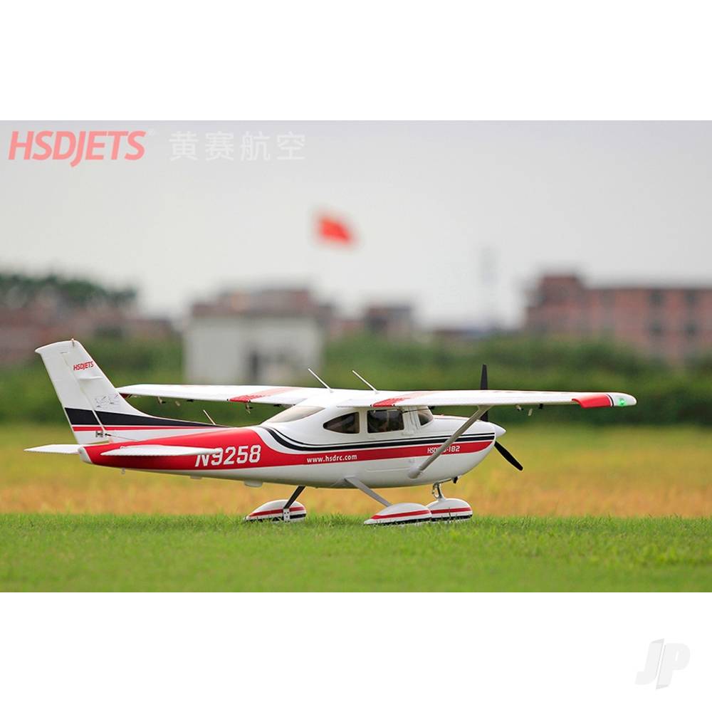 2m Cessna-182 Red (PNP 6S + Floats)-19