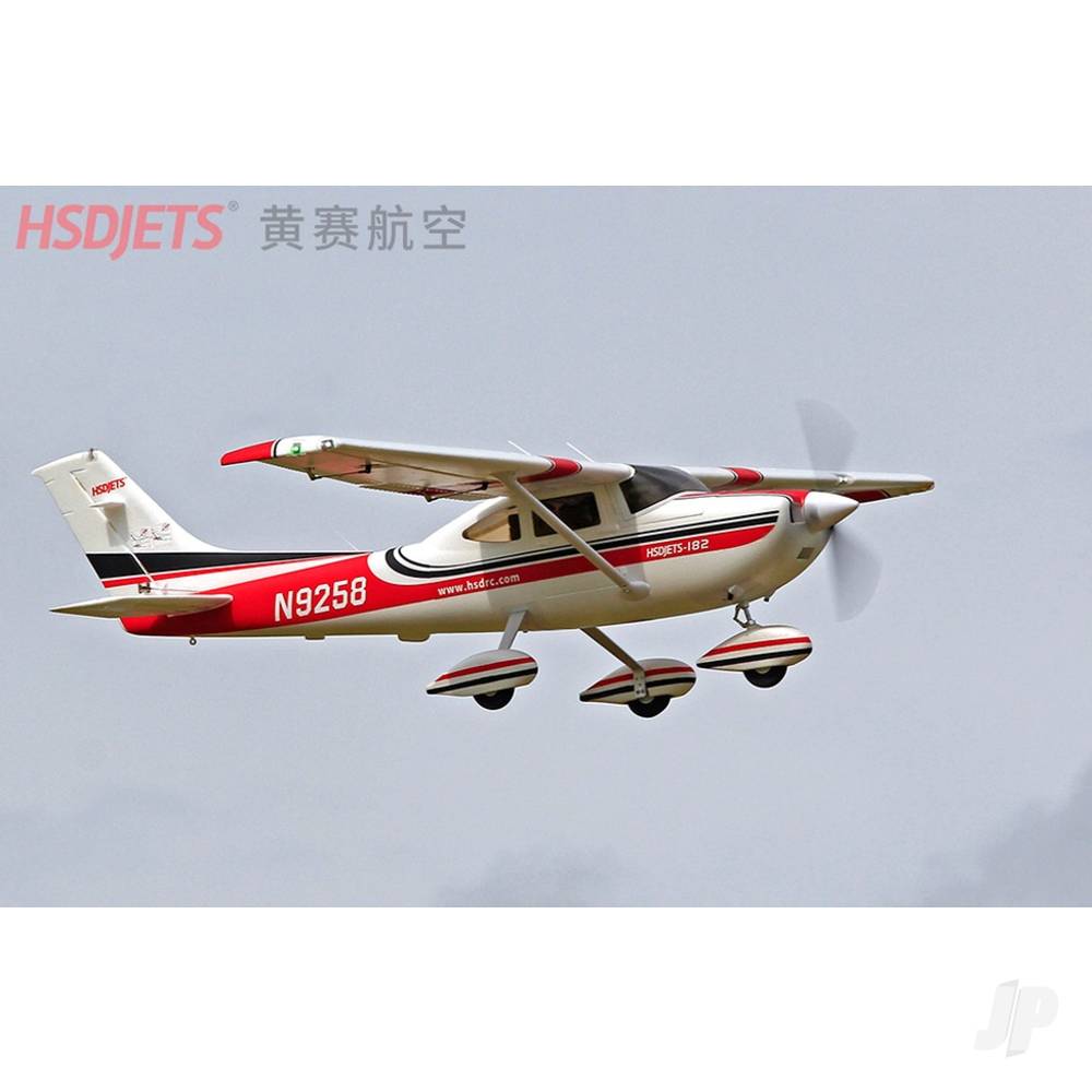 2m Cessna-182 Red (PNP 6S + Floats)-21