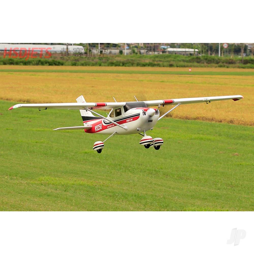 2m Cessna-182 Red (PNP 6S + Floats)-24