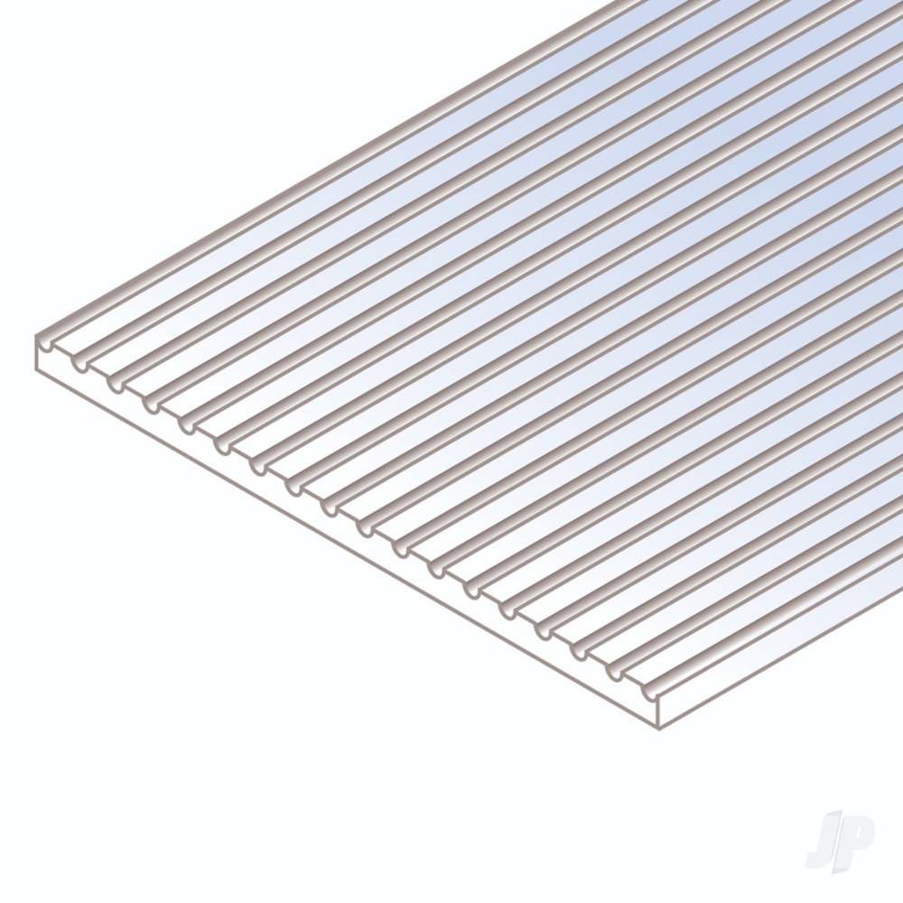 6x12in-15x30cm-o-scale-passenger-car-siding-sheet-030in-075mm-thick-047in-spacing-1-sheet-per-pack