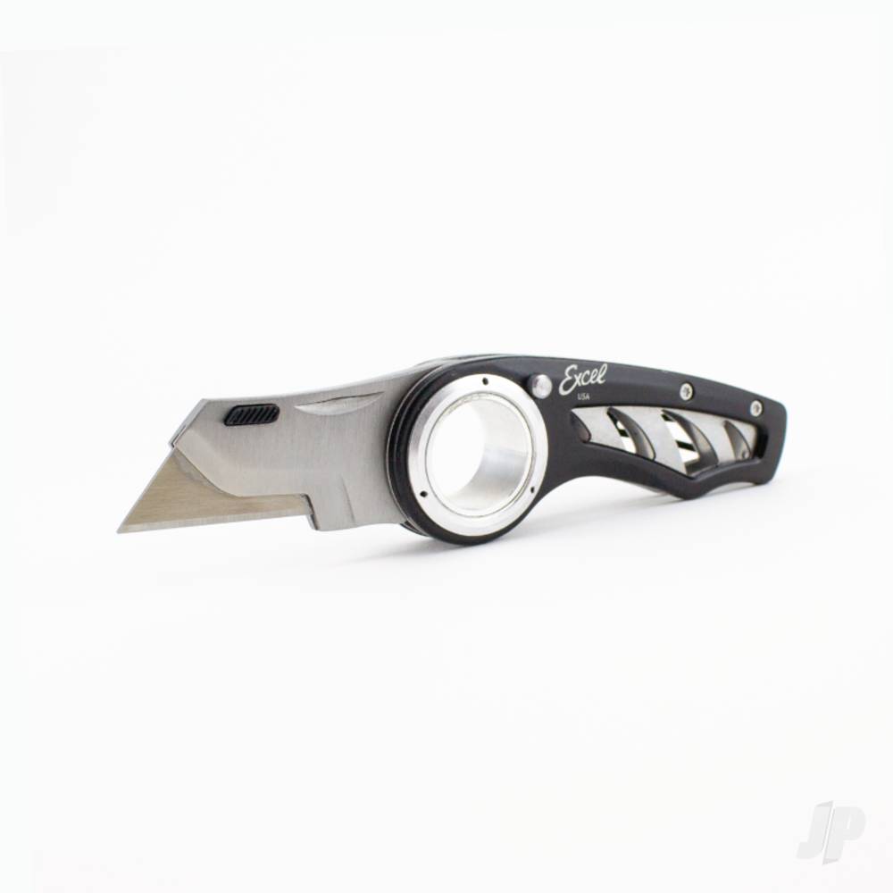 K60 Revo Folding Utility Knife, Black (Carded)-4