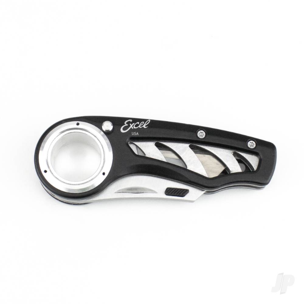 K60 Revo Folding Utility Knife, Black (Carded)-5