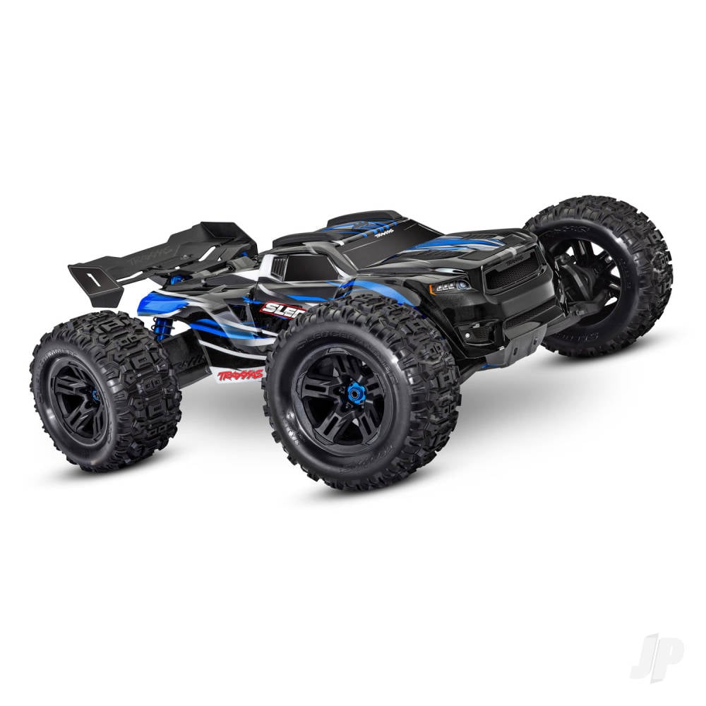 Blue, Sledge 1:8 4WD Brushless Electric Monster Truck (+ TQi 2-ch, TSM, VXL-6S)