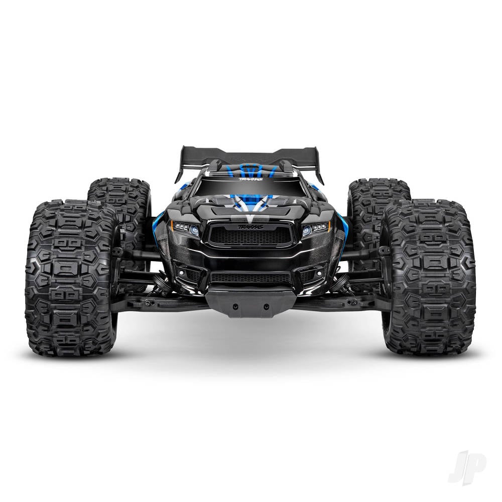 Blue, Sledge 1:8 4WD Brushless Electric Monster Truck (+ TQi 2-ch, TSM, VXL-6S)-3
