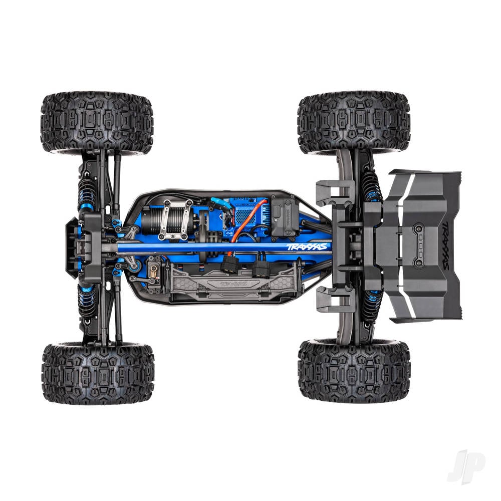 Blue, Sledge 1:8 4WD Brushless Electric Monster Truck (+ TQi 2-ch, TSM, VXL-6S)-6