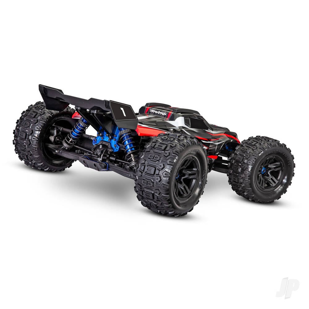 Red, Sledge 1:8 4WD Brushless Electric Monster Truck (+ TQi 2-ch, TSM, VXL-6S)-2