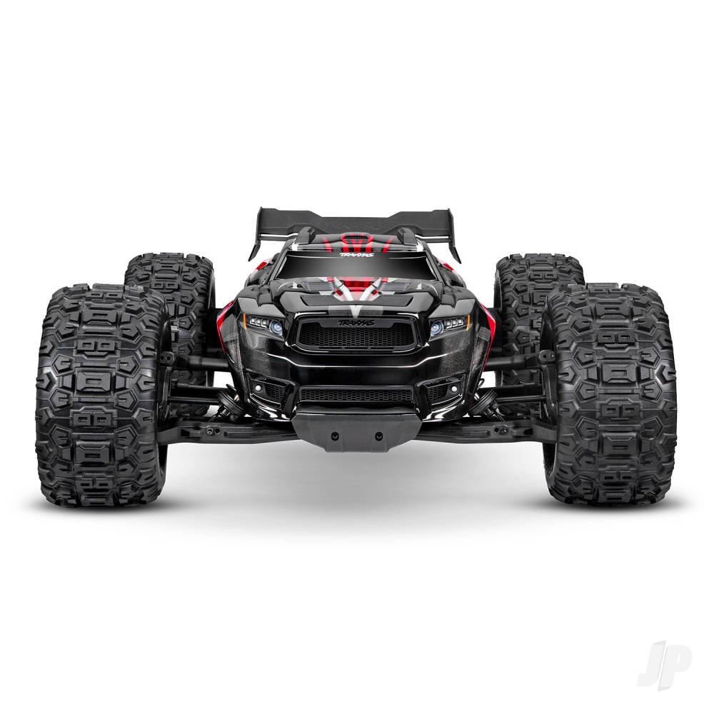Red, Sledge 1:8 4WD Brushless Electric Monster Truck (+ TQi 2-ch, TSM, VXL-6S)-3