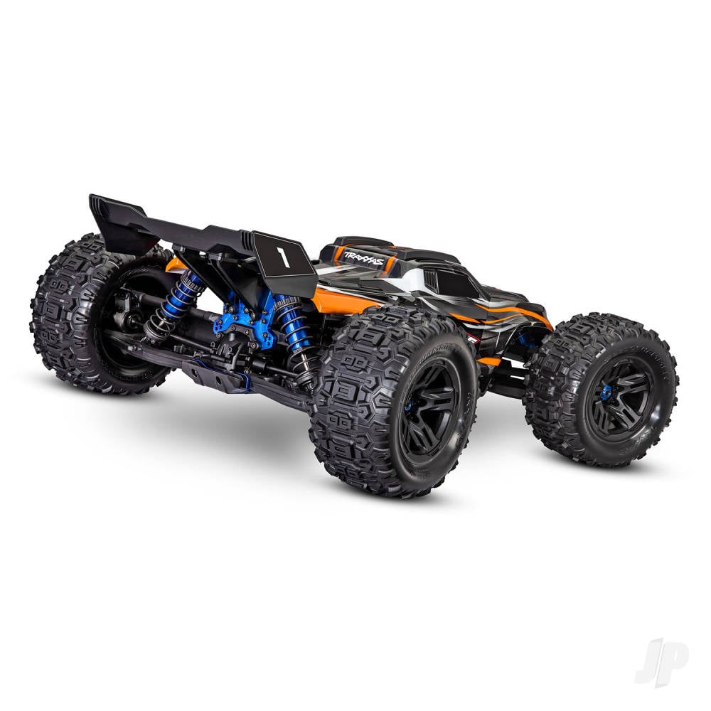 Orange, Sledge 1:8 4WD Brushless Electric Monster Truck (+ TQi 2-ch, TSM, VXL-6S)-2