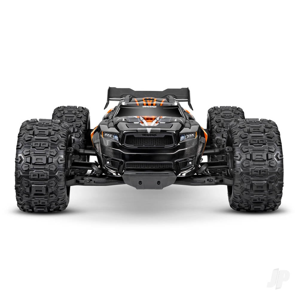 Orange, Sledge 1:8 4WD Brushless Electric Monster Truck (+ TQi 2-ch, TSM, VXL-6S)-3