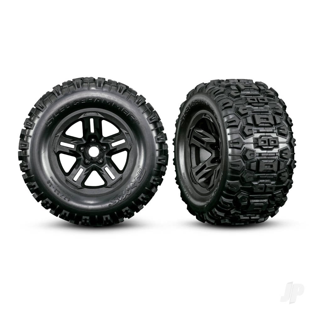 Orange, Sledge 1:8 4WD Brushless Electric Monster Truck (+ TQi 2-ch, TSM, VXL-6S)-23