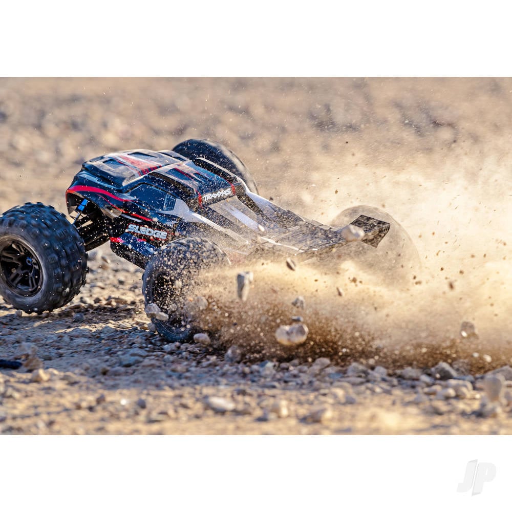 Orange, Sledge 1:8 4WD Brushless Electric Monster Truck (+ TQi 2-ch, TSM, VXL-6S)-46