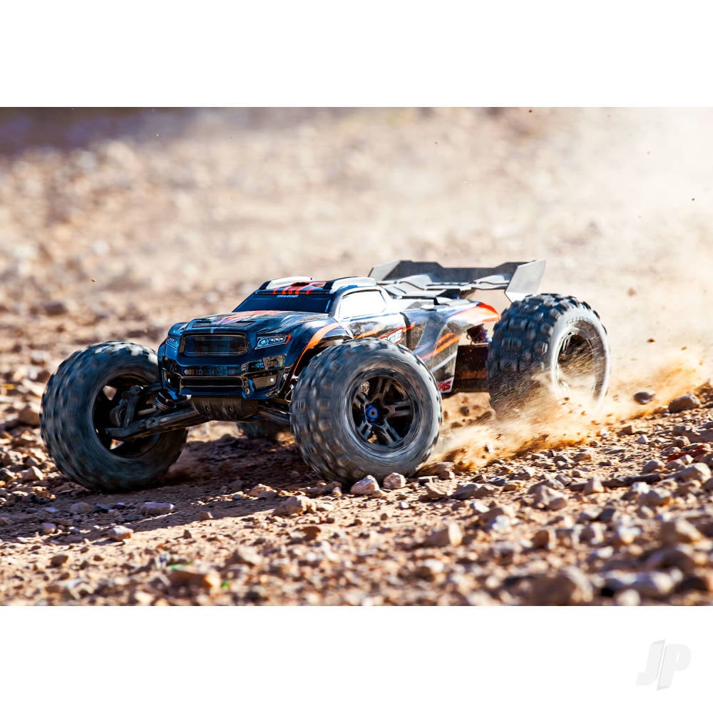 Orange, Sledge 1:8 4WD Brushless Electric Monster Truck (+ TQi 2-ch, TSM, VXL-6S)-51