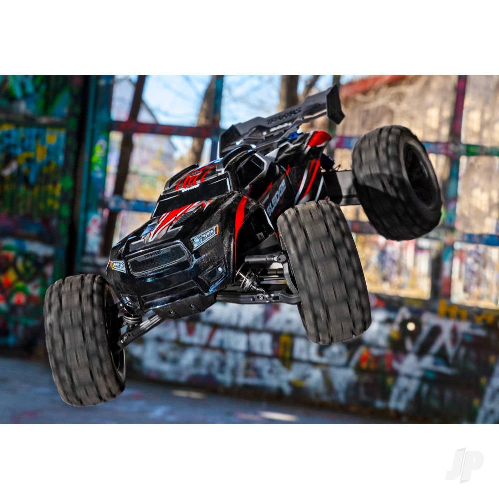 Orange, Sledge 1:8 4WD Brushless Electric Monster Truck (+ TQi 2-ch, TSM, VXL-6S)-58