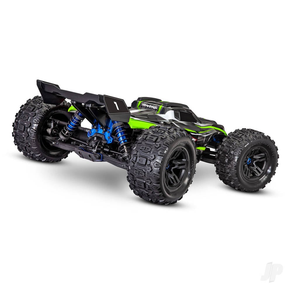 Green, Sledge 1:8 4WD Brushless Electric Monster Truck (+ TQi 2-ch, TSM, VXL-6S)-2