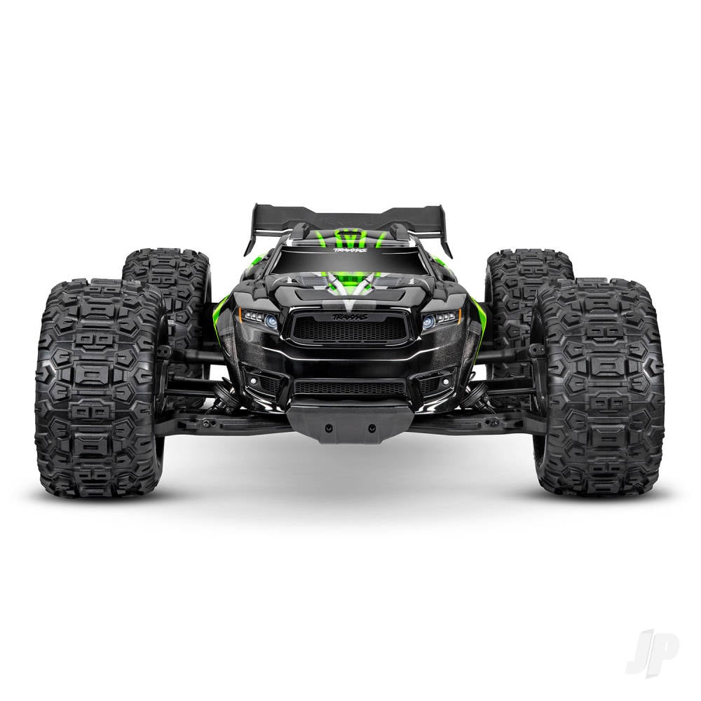 Green, Sledge 1:8 4WD Brushless Electric Monster Truck (+ TQi 2-ch, TSM, VXL-6S)-3