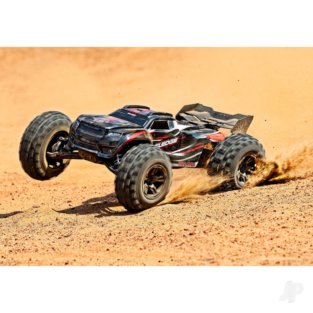 Green, Sledge 1:8 4WD Brushless Electric Monster Truck (+ TQi 2-ch, TSM, VXL-6S)-55