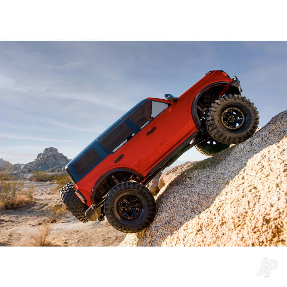 Velocity Blue TRX-4 2021 Ford Bronco 1:10 4X4 Electric Scale & Trail Crawler (+ TQi 4-ch, XL-5 HV, Titan 550)-5