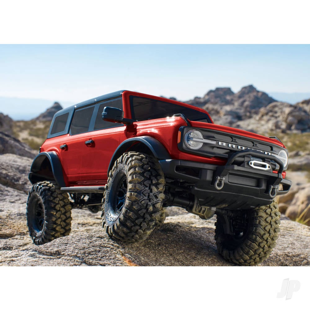 Velocity Blue TRX-4 2021 Ford Bronco 1:10 4X4 Electric Scale & Trail Crawler (+ TQi 4-ch, XL-5 HV, Titan 550)-7