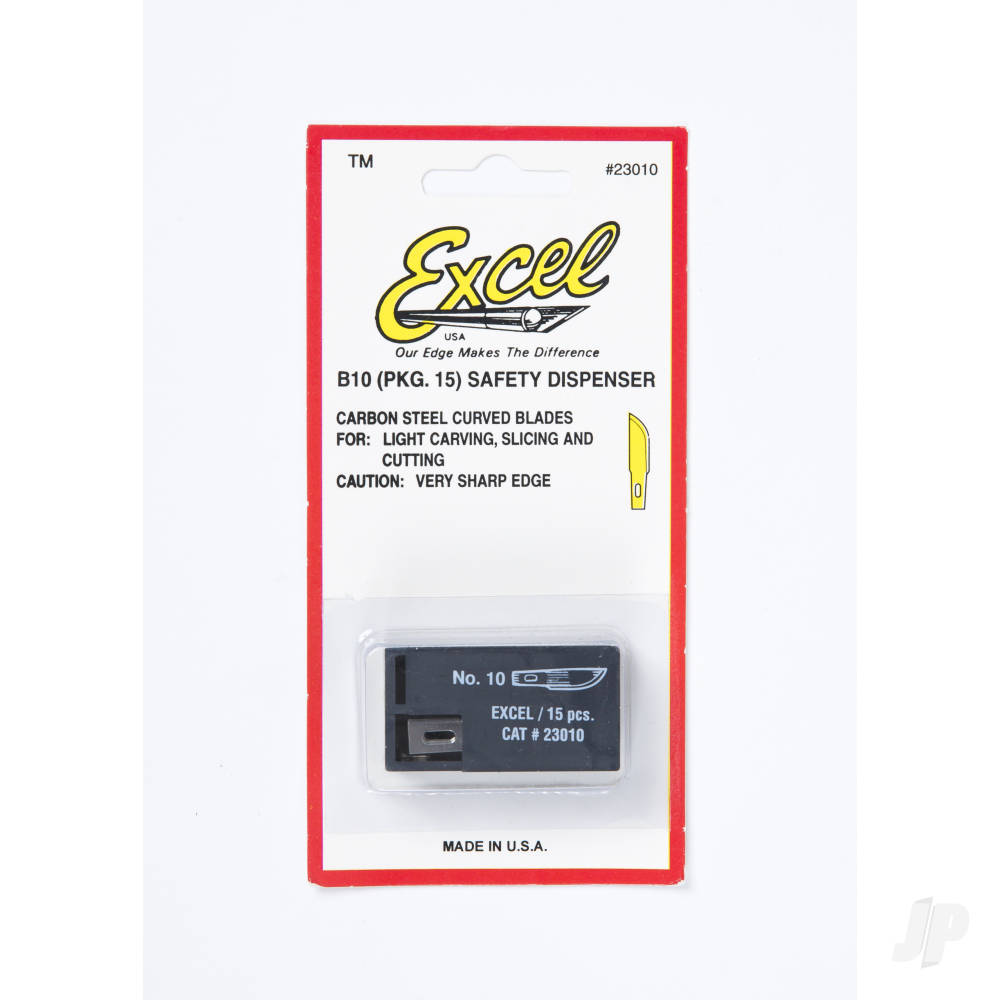 #10 Curved Edge Blade, Shank 0.25" (0.58 cm) (15 pcs) (Carded)-8