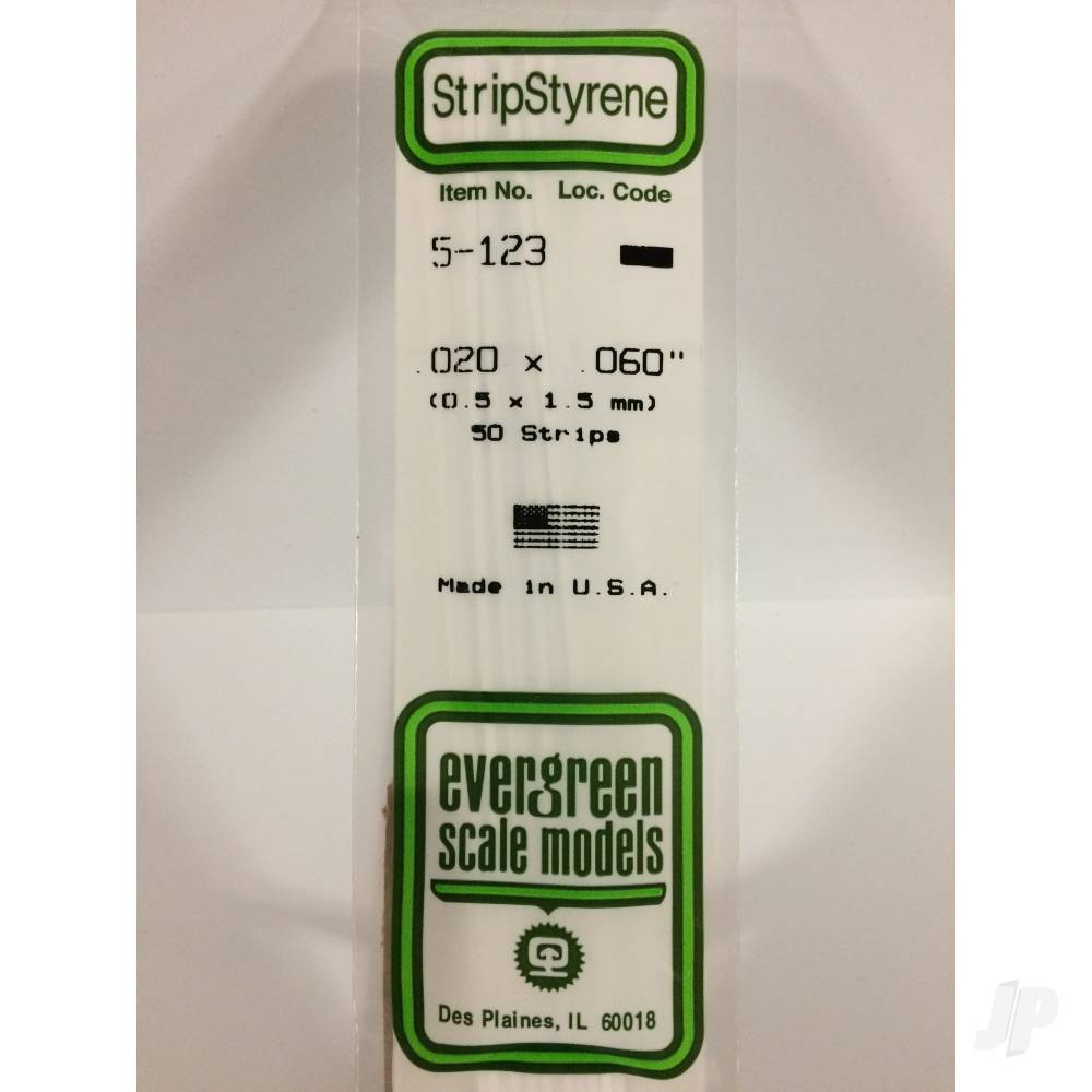 14in (35cm) Strip .020x.060in (50 per pack)-2