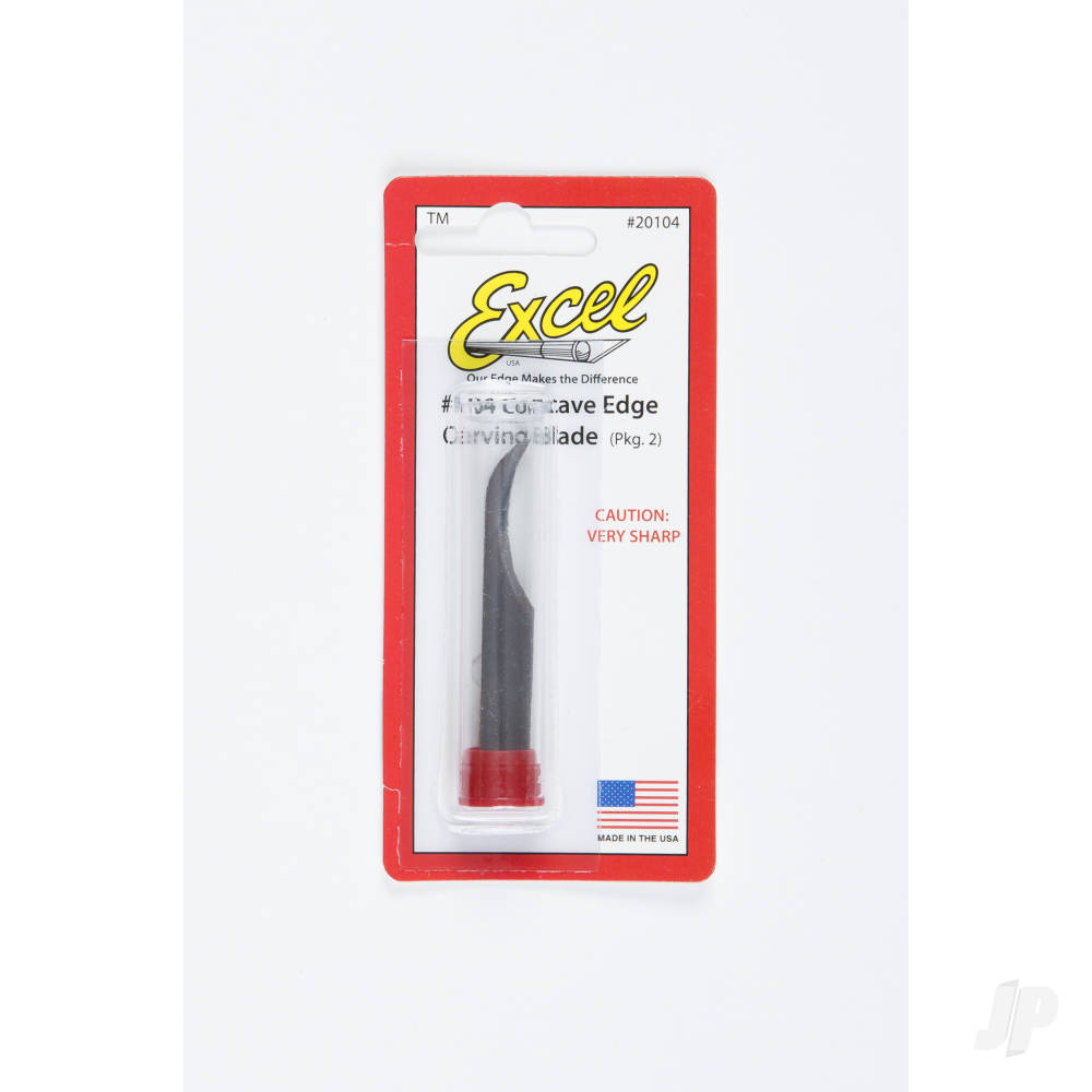 Carving Blade, Concave Edge (2 pcs) (Carded)-3
