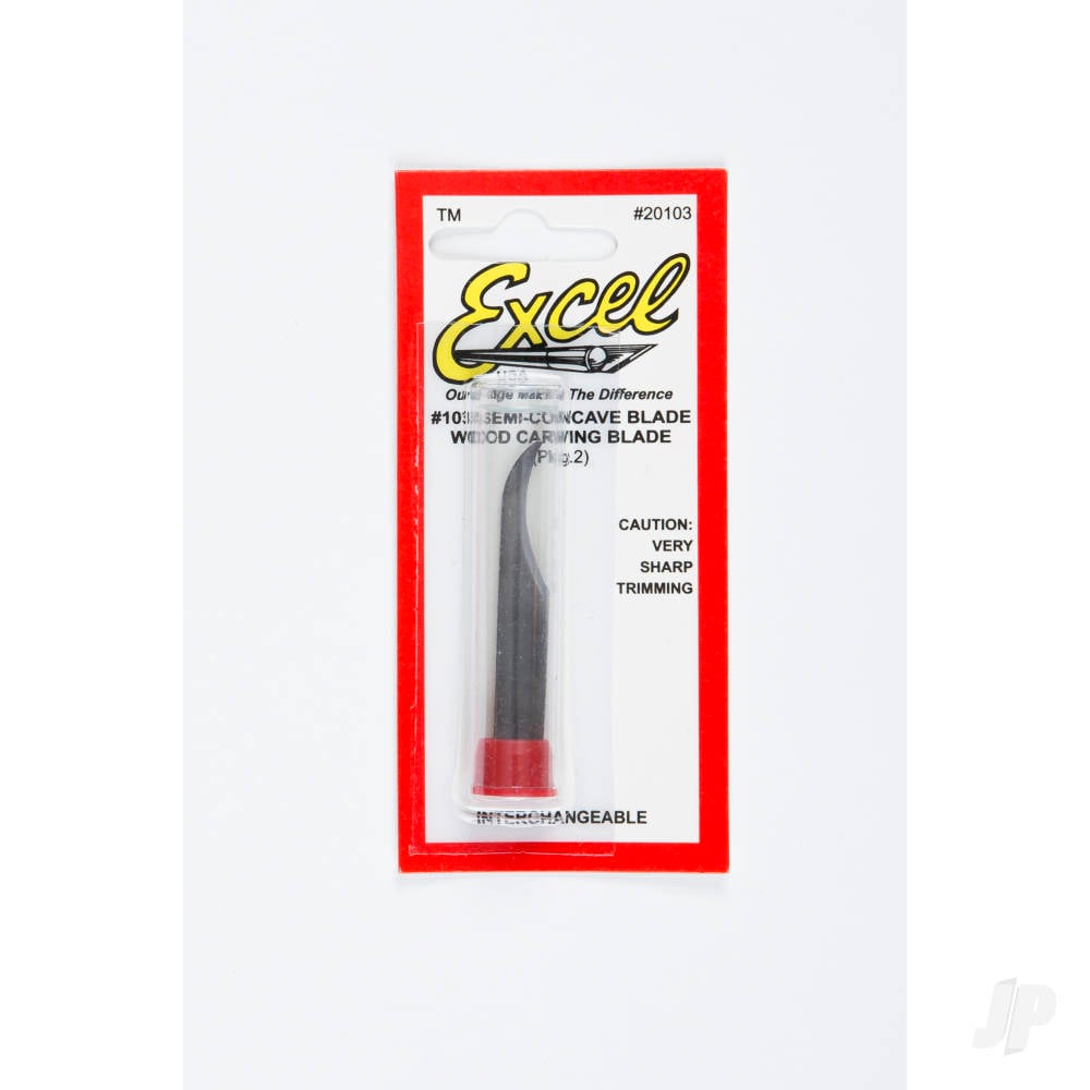 Carving Blade, Semi-Concave (2 pcs) (Carded)-4