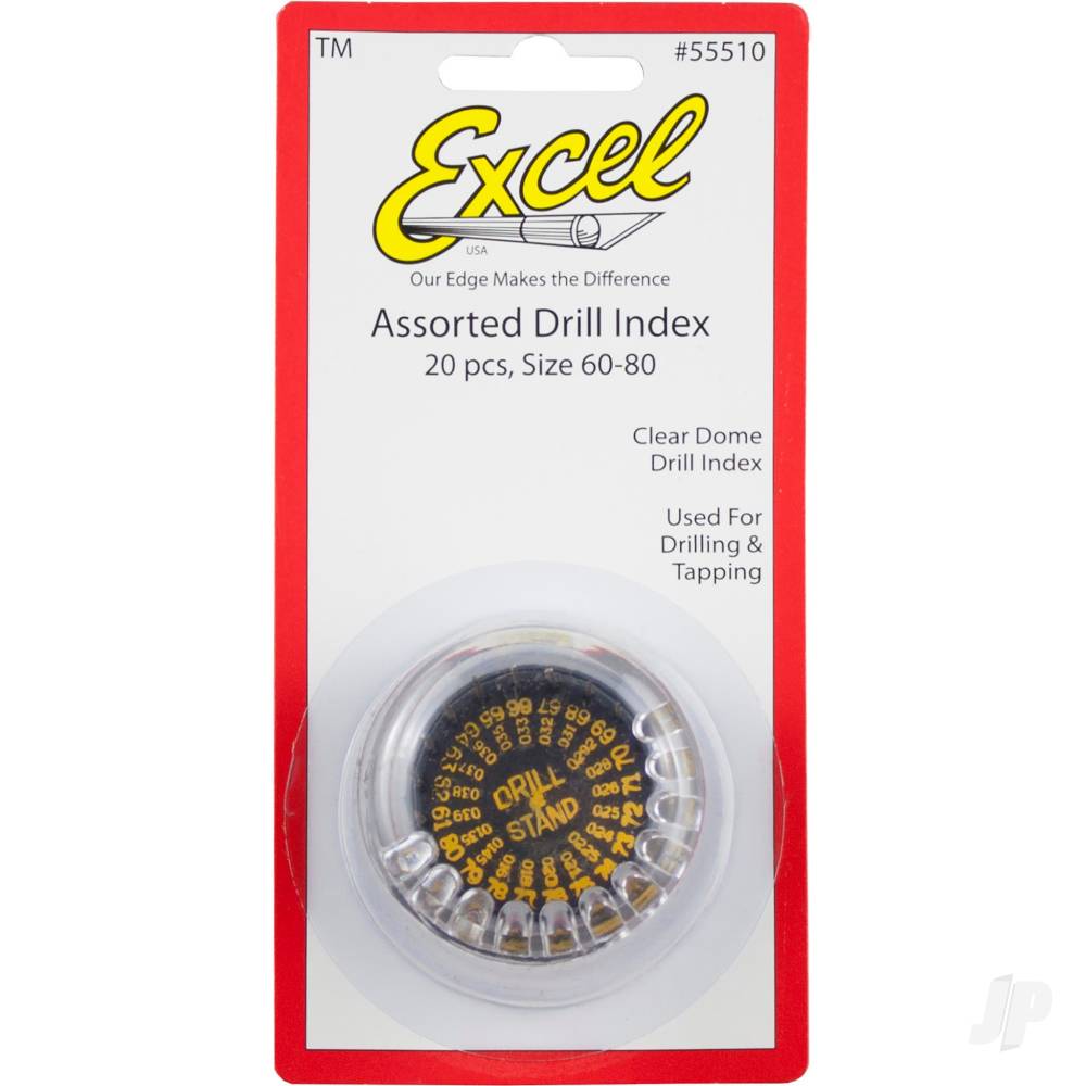 20 Piece Drill Dome Stand #61 to #80 (Carded)-5