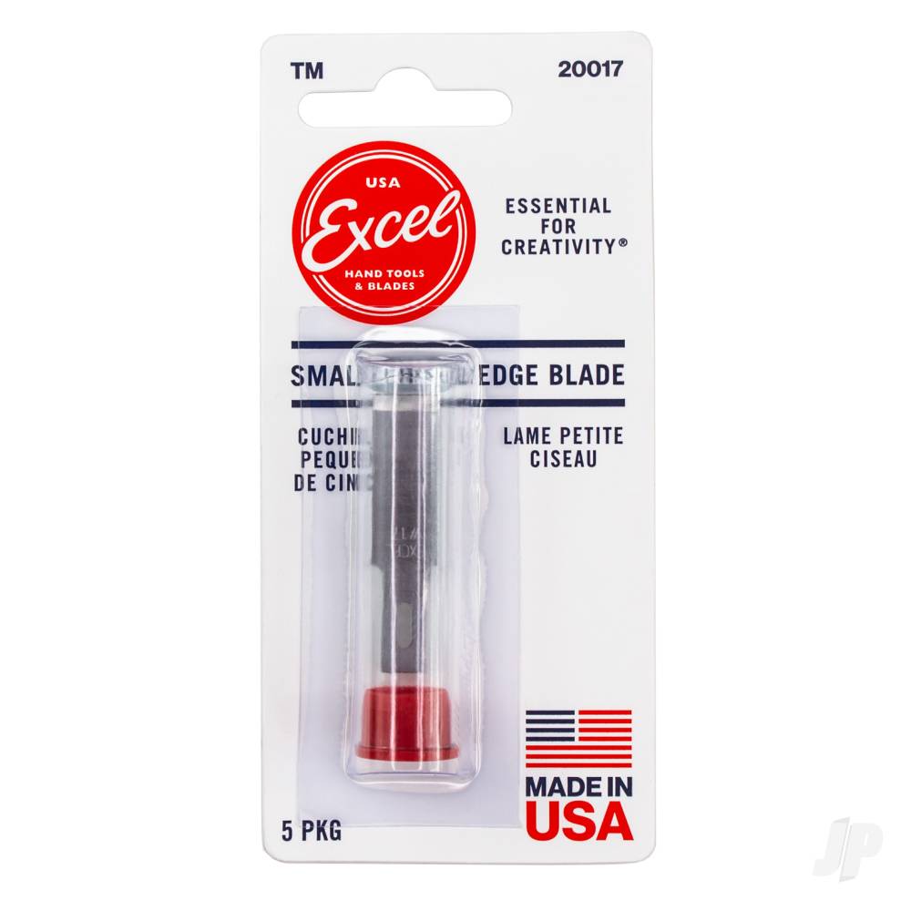 #17 3/8in Small Chisel Blade, Shank 0.25" (0.58 cm) (5 pcs) (Carded)-4