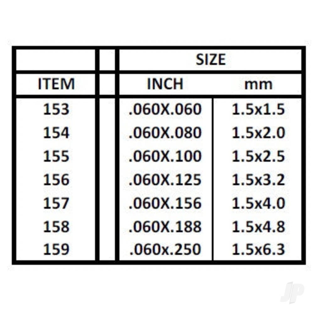 14in (35cm) Strip .010x.020in (10 per pack)-4