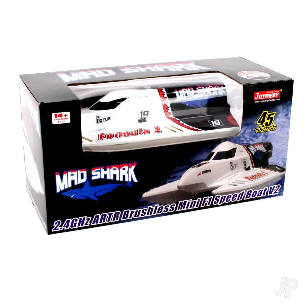 Mad Shark Brushless 2.4GHz RTR (White)-12