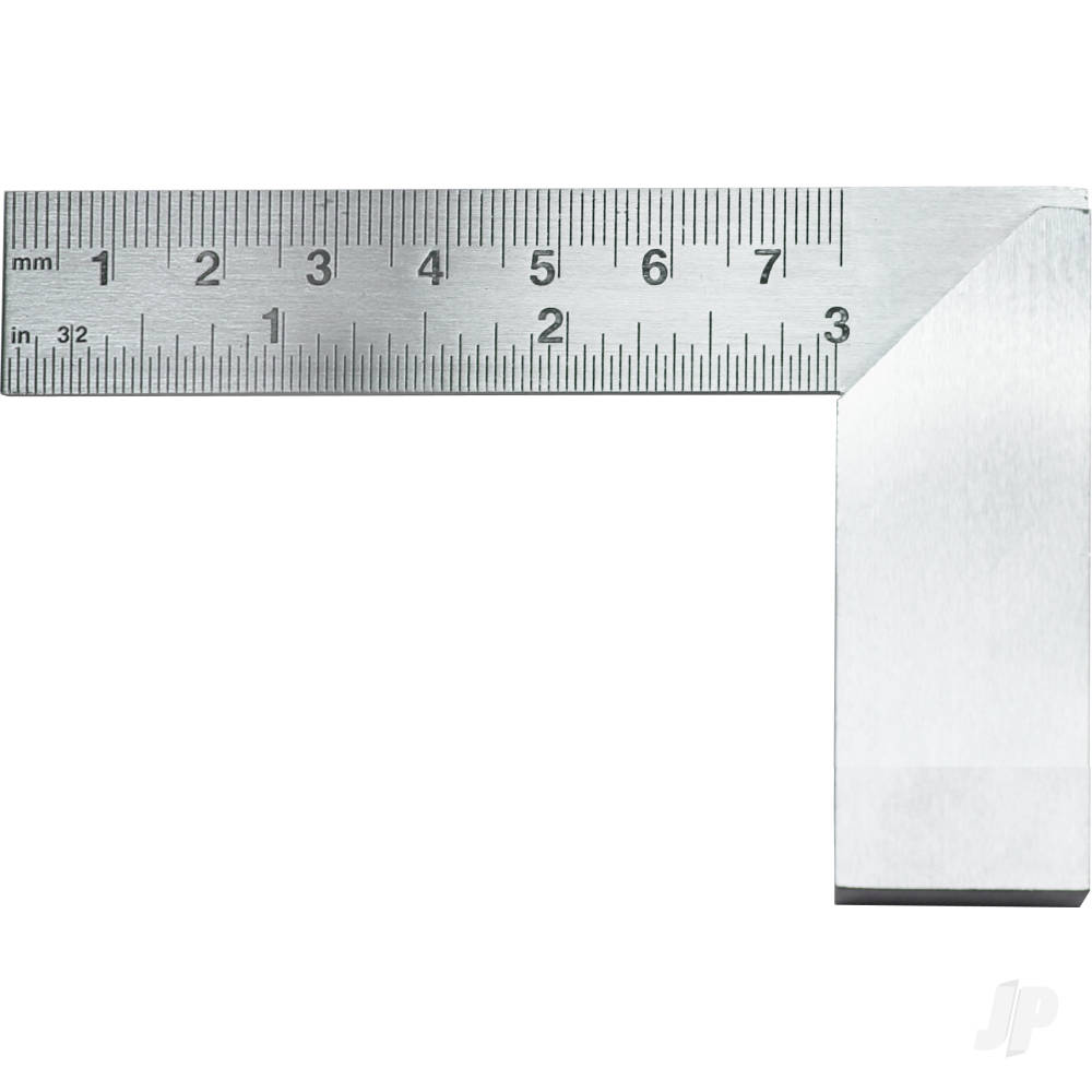 3in (7.62cm) Precision Carbon Steel Machine Square (Bulk)-2