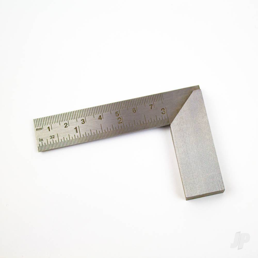 3in (7.62cm) Precision Carbon Steel Machine Square (Bulk)-4