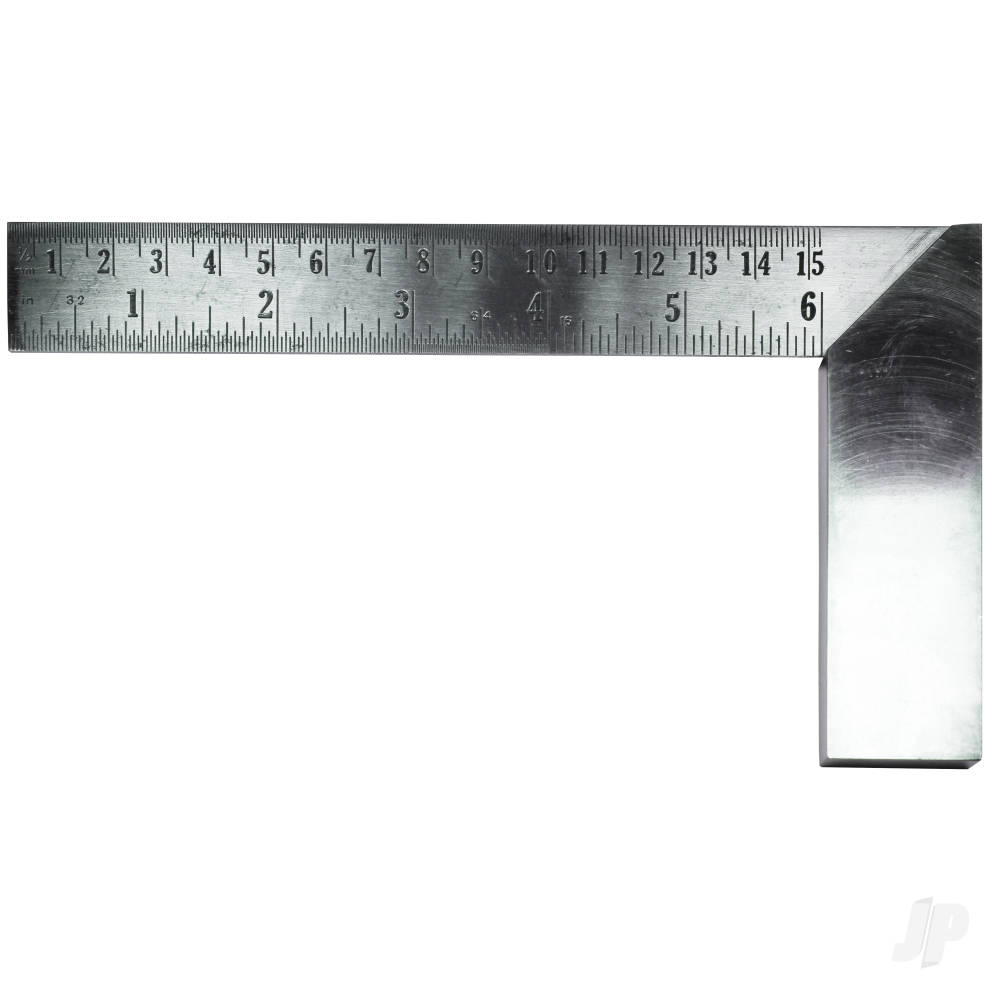 6in (15.24cm) Precision Carbon Steel Machine Square (Bulk)-2